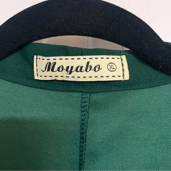 XL extra large Tie Neck Flutter Sleeve Flare Dress extra large - Picture 4 of 5